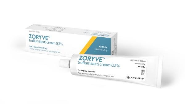 Pill medicine is Zoryve 0.3% topical cream