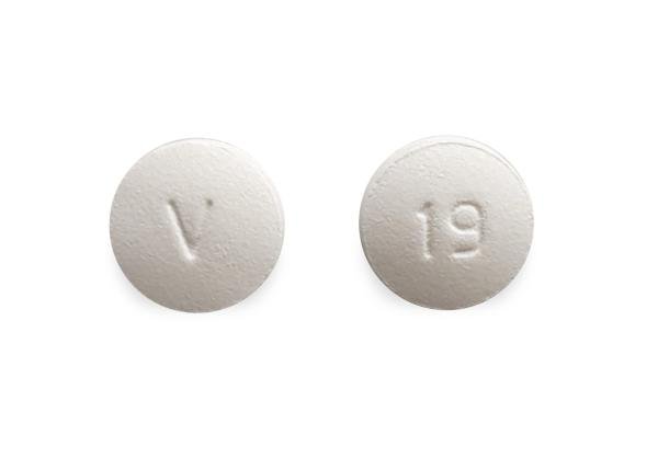 Pill V 19 is Solifenacin Succinate 10 mg