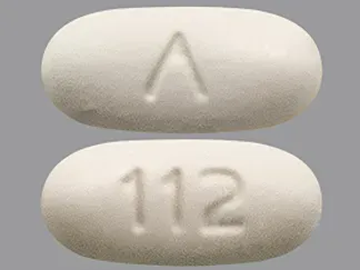 Pill 112 Logo White Oval is Potassium Chloride Extended-Release