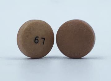 Pill L9 Brown Round is Pantoprazole Sodium Delayed-Release