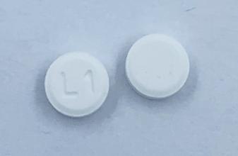Pill L1 White Round is Chlorthalidone