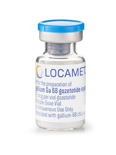 Pill medicine is Locametz 25 mcg lyophilized powder for injection (multiple-dose vial)