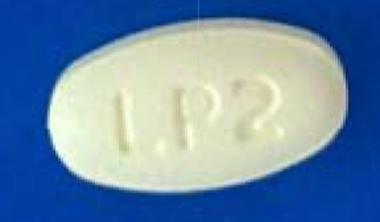 Pill LP2 Yellow Oval is Pirfenidone