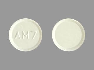 Meclizine hydrochloride 25 mg AM7