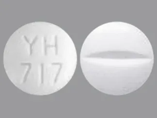 Pill YH 717 White Round is Flecainide Acetate
