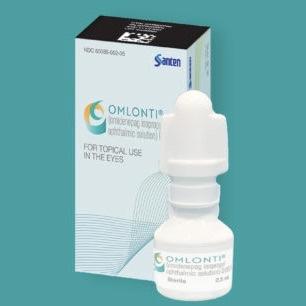 Pill medicine is Omlonti 0.002% (0.02 mg/mL) ophthalmic solution