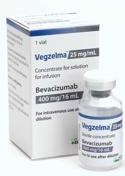 Pill medicine is Vegzelma 400 mg/16 mL (25 mg/mL) injection