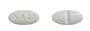 Pill Logo A21 White Oval is Gabapentin