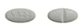 Pill Logo A22 White Oval is Gabapentin