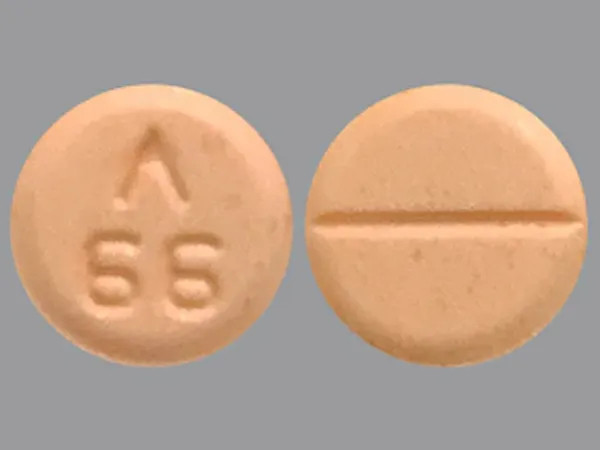 Pill Logo 66 Orange Round is Clonazepam