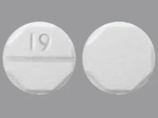 Pill 19 White Round is Furosemide