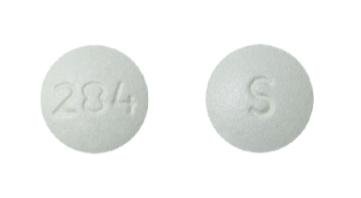 Pill S 284 Green Round is Febuxostat