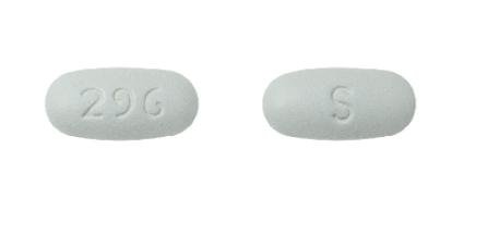 Pill S 296 Green Oval is Febuxostat