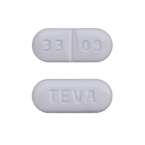 Pill TEVA 33 09 White Capsule-shape is Theophylline Extended-Release