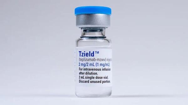 Pill medicine is Tzield 2 mg/2 mL (1 mg/mL) injection