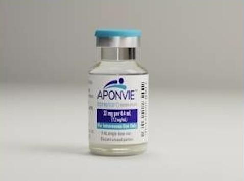 Pill medicine is Aponvie 32 mg/4.4 mL (7.2 mg/mL) injection