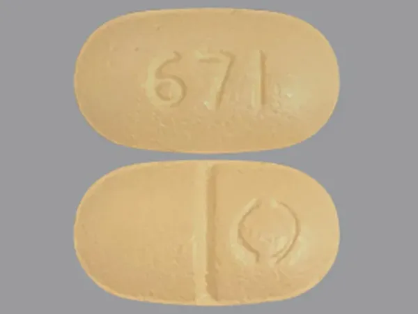 Pill O 671 Orange Capsule/Oblong is Paroxetine Hydrochloride