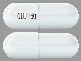 Pill OLU 150 White Capsule-shape is Rezlidhia