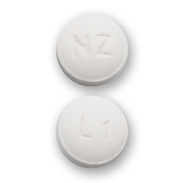Pill ZN L1 White Round is Fluphenazine Hydrochloride