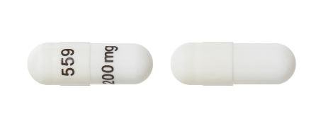 Pill 559 200mg White Oblong is Pregabalin