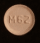 Pill M62 Brown Round is Levothyroxine Sodium