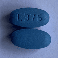 Pill L376 Blue Oval is Fesoterodine Fumarate Extended-Release