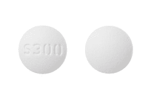 Pill S300 White Round is Olmesartan Medoxomil