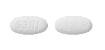 Pill S301 White Oval is Olmesartan Medoxomil