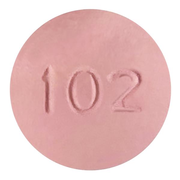 Pill 102 Pink Round is Zomig