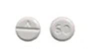 Pill Logo 60 White Round is Lamotrigine