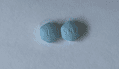 Pill L 597 Blue Six-sided is Teriflunomide