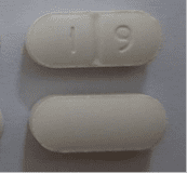 Pill I 9 White Capsule/Oblong is Loperamide Hydrochloride and Simethicone