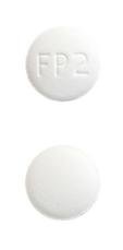 Pill FP2 White Round is Lurasidone Hydrochloride