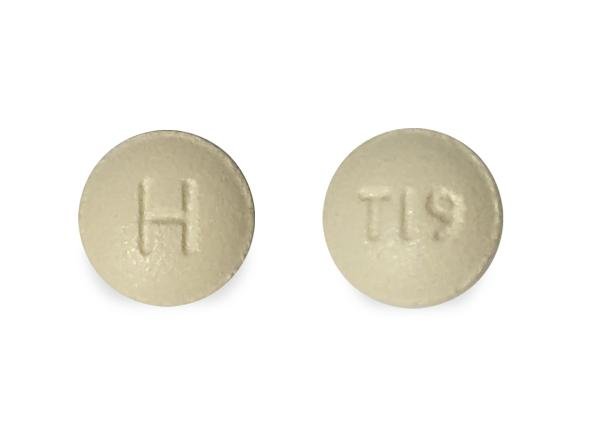 Pill H T19 Yellow Round is Teriflunomide