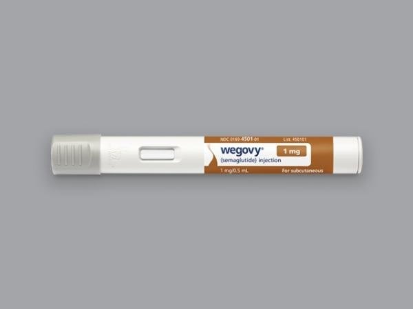 Wegovy 1 mg/0.5 mL pre-filled pen-injector medicine