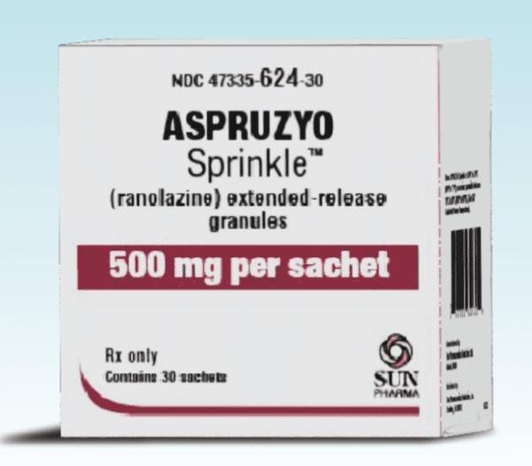 Aspruzyo sprinkle 500 mg extended-release granules in unit-dose sachets medicine