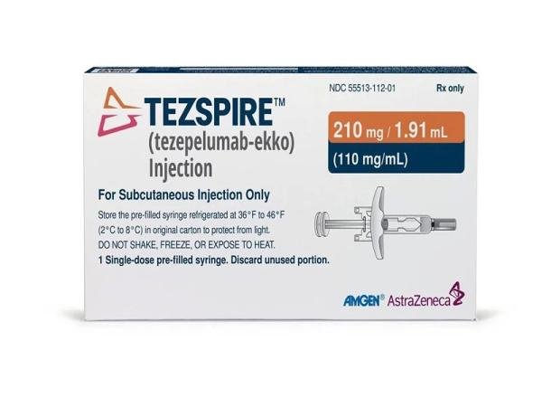 Tezspire 210 mg/1.91 mL (110 mg/mL) pre-filled syringe (medicine)