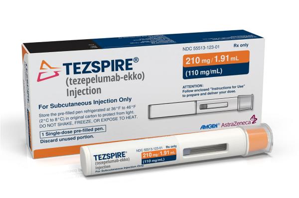 Tezspire 210 mg/1.91 mL (110 mg/mL) pre-filled pen medicine