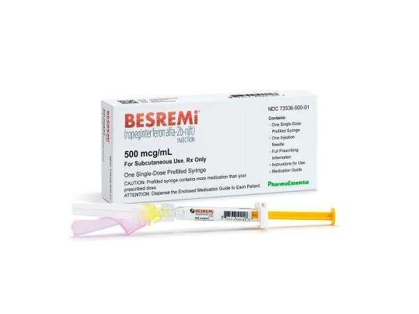 Besremi 500 mcg/mL prefilled syringe