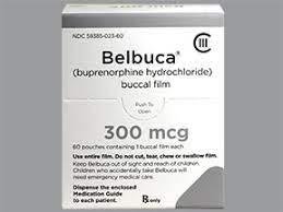 Belbuca 300 mcg buccal film E3