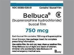 Belbuca 750 mcg buccal film E7