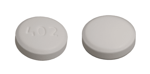 Pill 402 White Round is Febuxostat