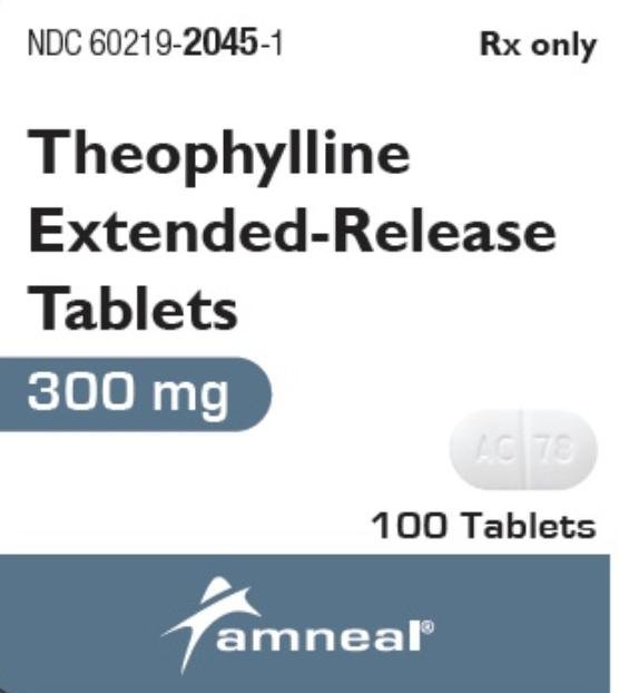 Theophylline extended-release 300 mg AC 78