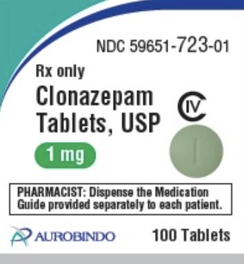 Pill 1 Green Round is Clonazepam