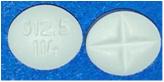 Amphetamine and dextroamphetamine 12.5 mg G12.5 114