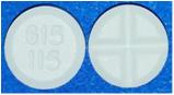 Pill G15 115 White Round is Amphetamine and Dextroamphetamine