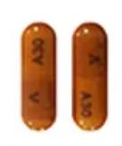 Pill Logo A30 Brown Capsule/Oblong is Loperamide Hydrochloride