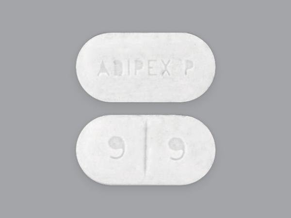 Pill ADIPEX-P 9 9 White Capsule-shape is Adipex-P