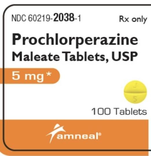 Prochlorperazine maleate 5 mg J 5