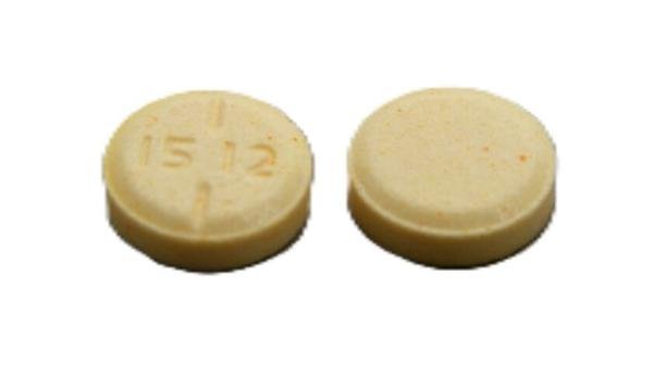 Pill 15 12 Yellow Round is Haloperidol
